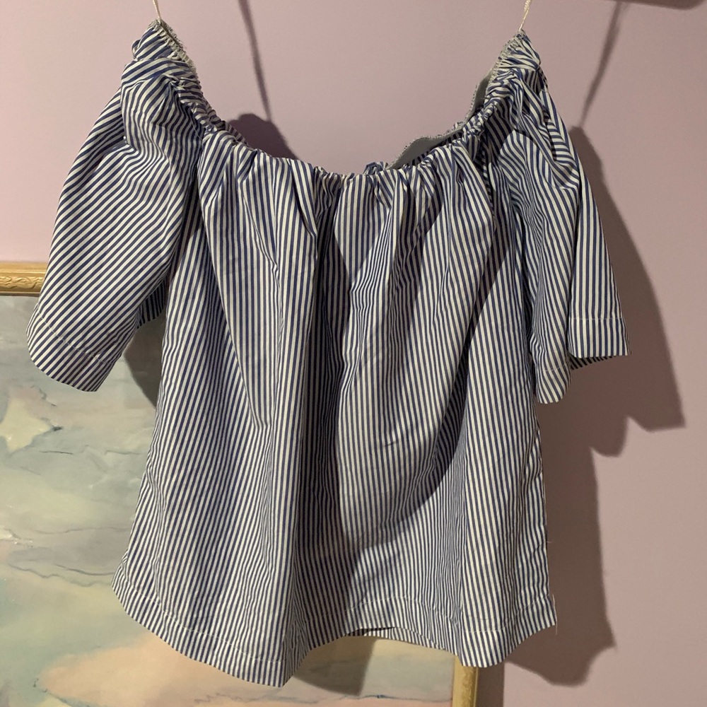 Off the shoulder blouse